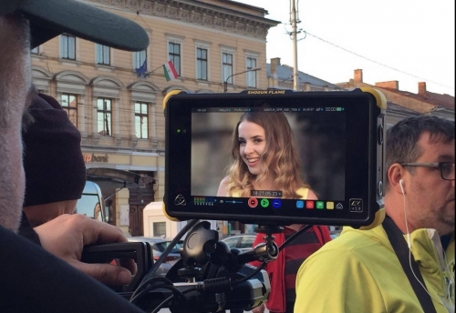 Filming The Video For Yodel It Eurovision Romania