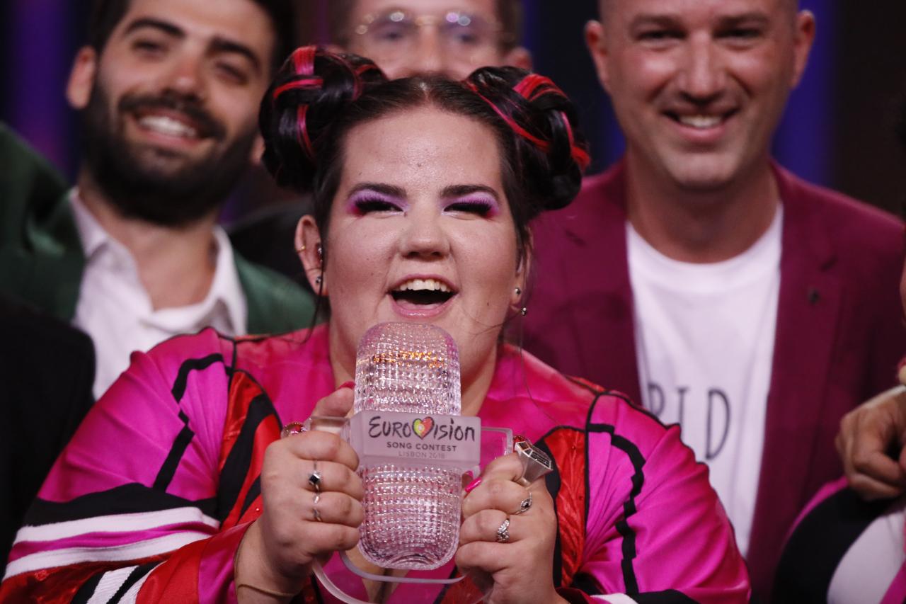 LIVE: Istael castiga Eurovision 2018 ! Bravo Netta!